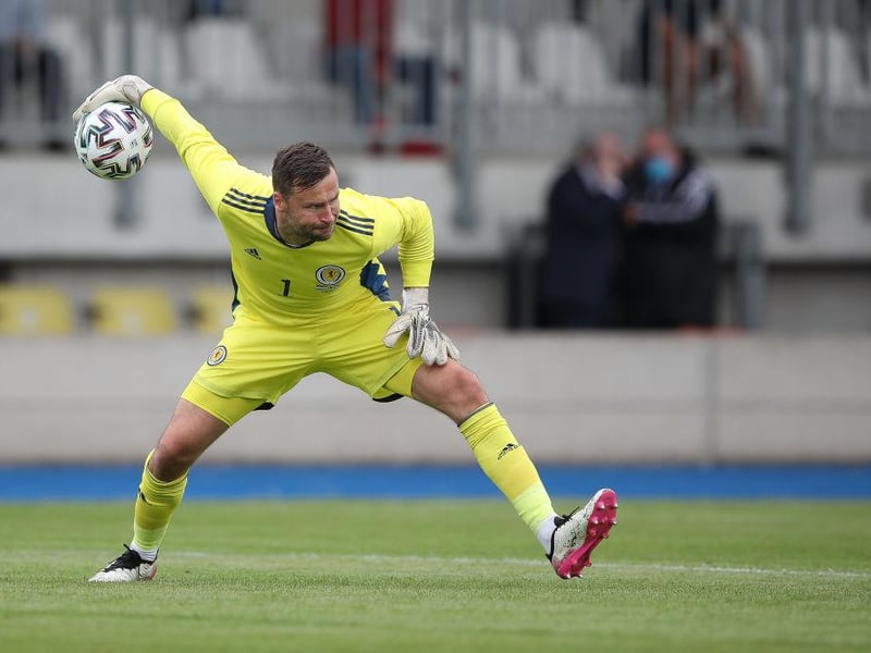 Steve Clarke has opted for the man who became a national hero against Serbia. Not had the best of seasons but was solid against Luxembourg.