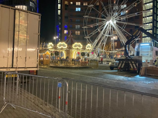 First look at the Christmas Village at Gunwharf Quays