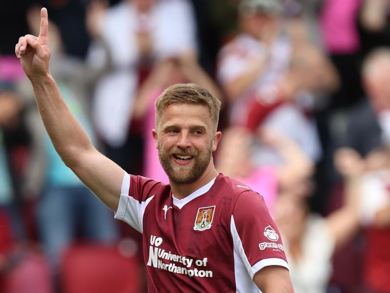 Classy winger had Fratton injury issues, but made 28 appearances in League One for Northampton Town this season.