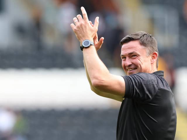 Paul Heckingbottom, the Sheffield United manager, has been nominated for the Championship manager of the month award: Nigel Roddis/Getty Images