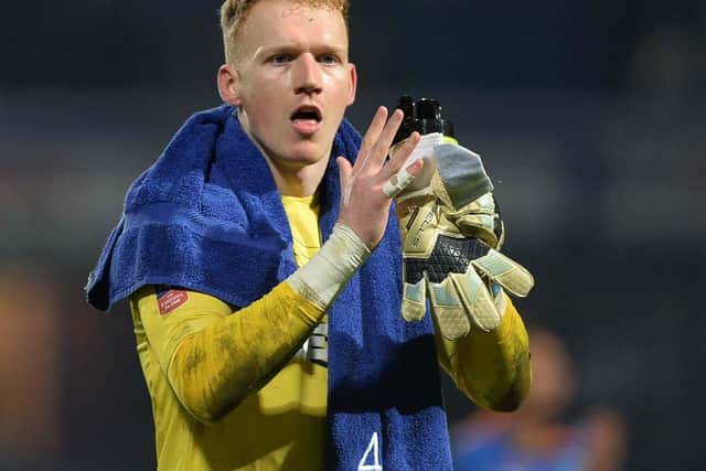 Owls keeper Cameron Dawson. Pic Steve Ellis