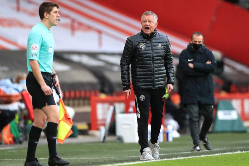 Peterborough United director of football Barry Fry has revealed that former Sheffield United boss Chris Wilder wanted to sign three players in the January transfer window. (Football Fancast) 

(Photo by Mike Egerton - Pool/Getty Images)