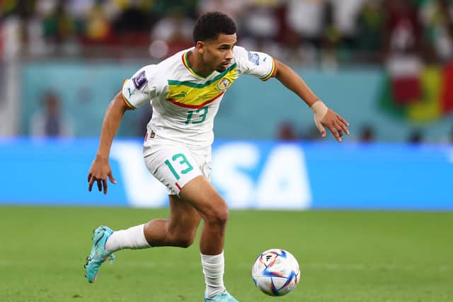 Sheffield United's Iliman Ndiaye in action for Senegal at the World Cup: David Klein / Sportimage