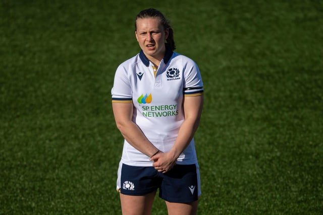 The 26-year-old from Penicuik missed out a professional Scottish Rugby contract due to injury, but made her comeback at stand-off against Italy in what was her first match of any kind for 430 days. She then landed a tricky and high-pressure conversion against Ireland to take Scotland through to the World Cup repechage in February.