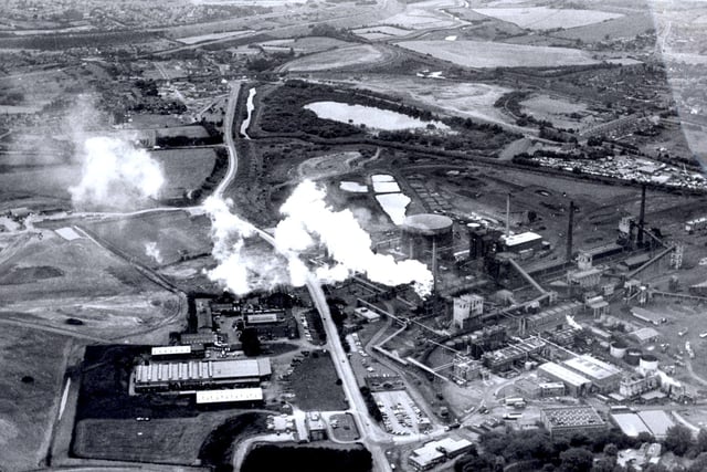 The Orgreave opencast site in 1990