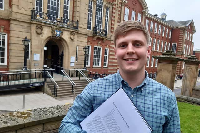 Charles Gillott, a Grantham Scholar in the University of Sheffield’s Department of Civil and Structural Engineering, believes there is a massive capacity to create homes for Sheffield by building two storey extensions on top of existing properties