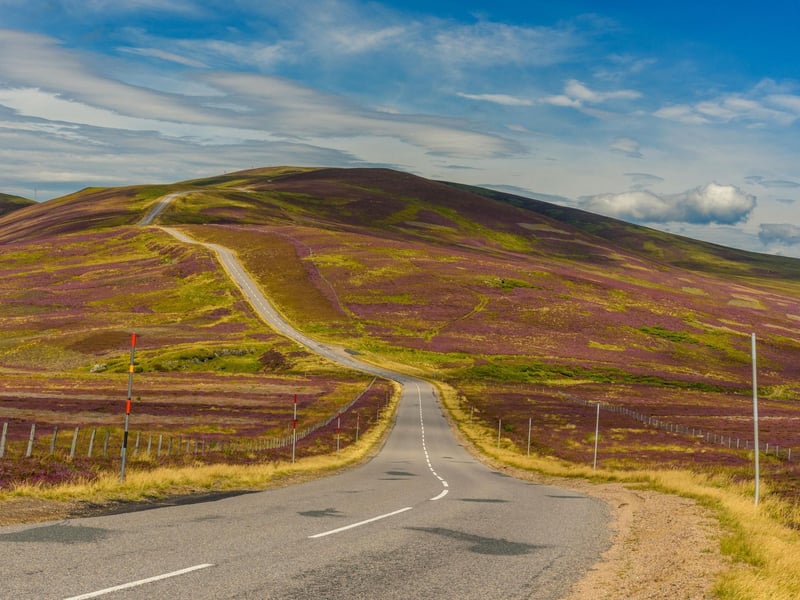 The Cairngorms National Park is home to over 18,000 people.