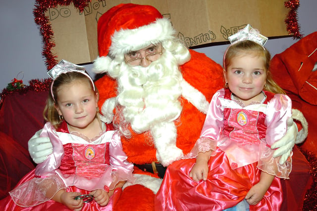 The Central Correctors Christmas party in Hartlepool 12 years ago - but who was in the picture as they visited Santa?