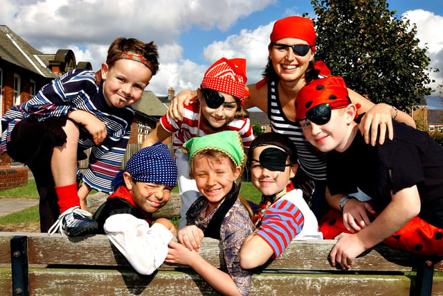 Pupils and staff dressed as pirates at Woodlea Primary School in Fence Houses for this 2003 party. Were you there?