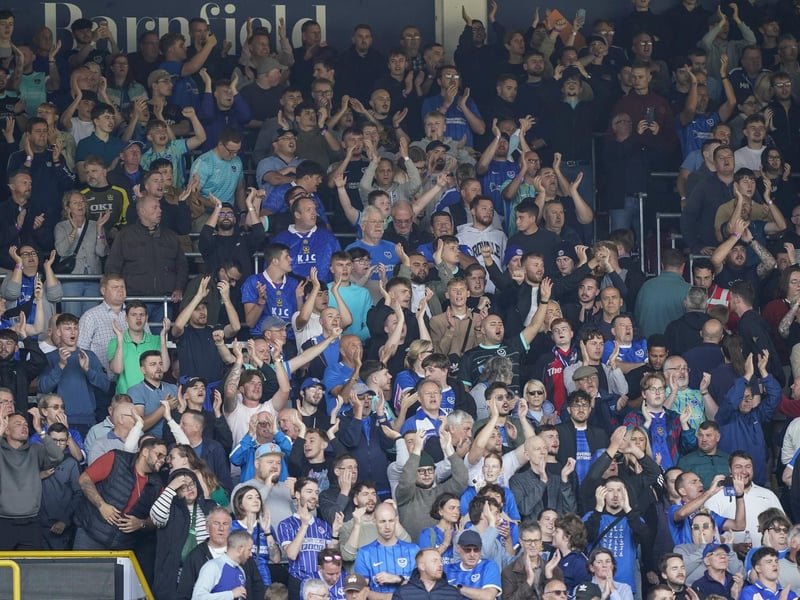 2,167 supporters made the trip up to Lancashire.
