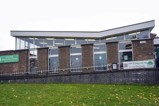 Greenhill Library has once again shut its doors for the second national lockdown