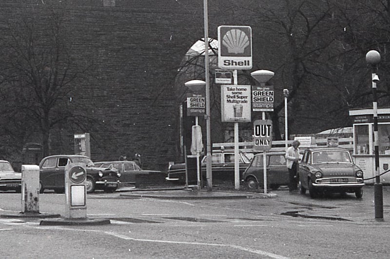 Buxton Advertiser archive, 1974, queuing for petrol in the 1974 fuel crisis