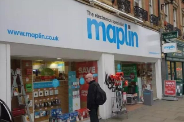 Maplin, headquarted in Manvers, Rotherham, was regarded as one of the biggest electrical retailers in the country, with more than 200 stores and 2,500 staff. The shop in Sheffield city centre on Pinstone Street closed in 2018 after the firm collapsed into administration.