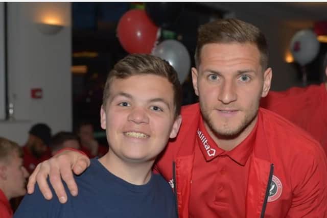 Reece was a popular pupil at Westfield School and a big Sheffield United fan, who got the chance to meet the players and step onto the pitch at Bramall Lane a few weeks before he died.