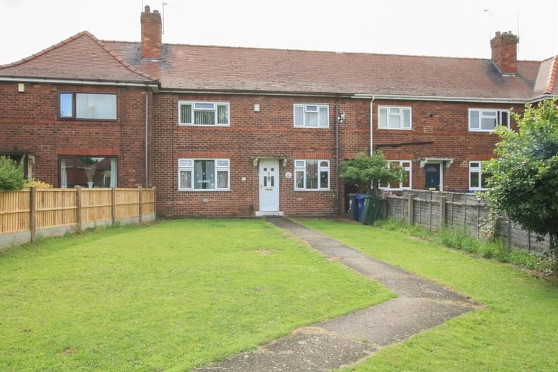 This 3 bed terraced house is for sale on  Kent Road, Balby, with a guide price of £70,000. 
https://www.zoopla.co.uk/for-sale/details/59195009/
