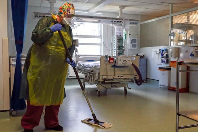 442 people have died in Sheffield since the coronavirus pandemic hit (photo by STEVE PARSONS/POOL/AFP via Getty Images).