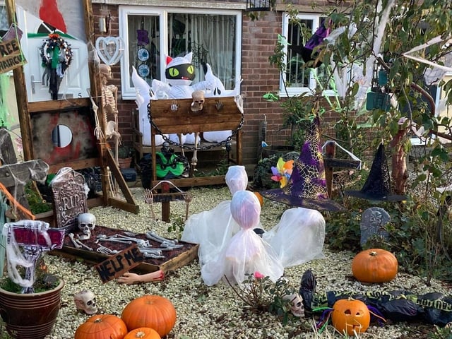Recreation Road at New Houghton looks amazing! 
The family are raising money for Birmingham Children's Hospital this year.
