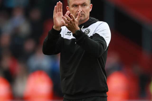 Paul Heckingbottom, manager of Sheffield United is preparing his side to face QPR: Simon Bellis / Sportimage
