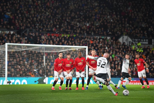 Derby County ace Wayne Rooney has claimed he should have scored more goals during his England and Man Utd career, despite being both teams' record scorer. (Times). (Photo by Michael Regan/Getty Images)