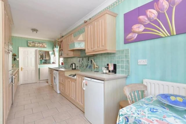 This four bedroom home in Kirby Road, North End, is on the market for £475,000. It is listed on Zoopla by Cubitt & West - Portsmouth