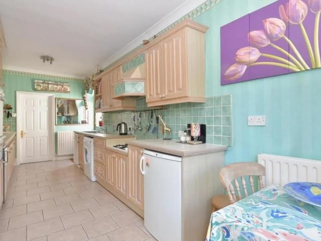 This four bedroom home in Kirby Road, North End, is on the market for £475,000. It is listed on Zoopla by Cubitt & West - Portsmouth