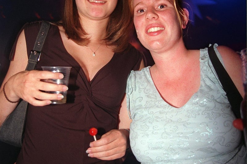 From left - Kate and Jane at The Leadmill