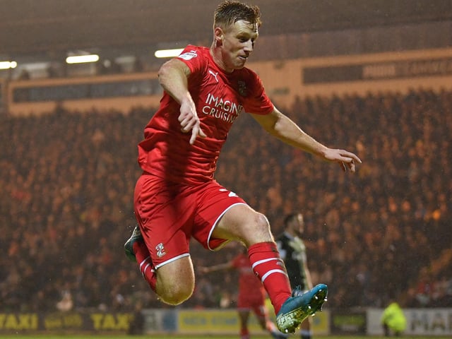 The striker only netted two goals in 12 games during his loan spell in the 2016-17 League Two title-winning season. However, he's been prolific at Swindon this term, netting 25 times in 31 outings.