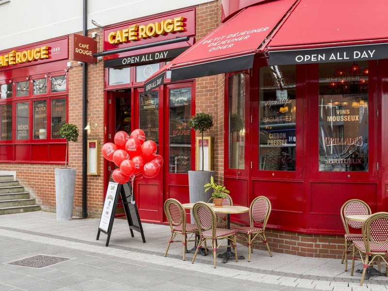 Café Rouge in Gunwharf Quays will be open from April 12 - book a table via its website now.