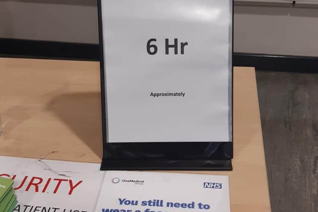 Sheffield Councillor Ruth Milsom, chair of the health scrutiny committee, says she attended Broad Lane Medical Centre and found the waiting room "crammed" with a six hour waiting time.