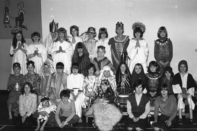 The South Hylton Primary School Nativity in December 1981. Are you pictured on stage?