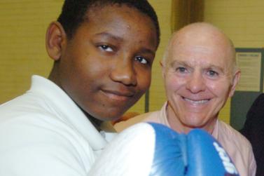 Kemar Edwards an aspiring boxer in 2007.