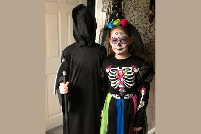 Charlie and Ruby looked fantastic over Halloween!