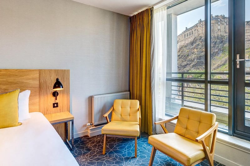 Address: 61 Grassmarket, Edinburgh EH1 2HJ. Rating: 4-star. Guest rating: 4.5 out of 5 (804 reviews). What people say: "Had the master suite, good sized room and service especially from the bar staff."