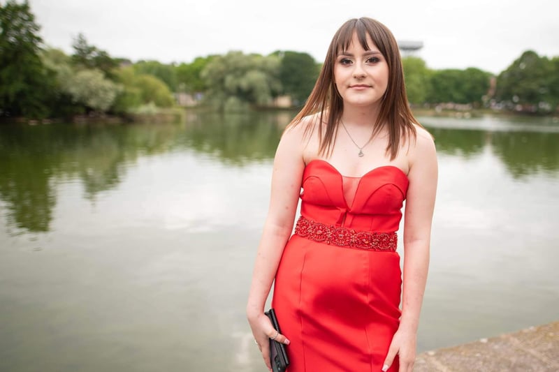 Askern Lake was a great prom photo backdrop.