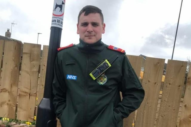 Amy Kennedy: My hero, he has worked so hard to get to where he is now, working front line Covid-19  and anything else you need 999 for, he never moans and as well has a smile on his face, so proud to be your sister Andy.
