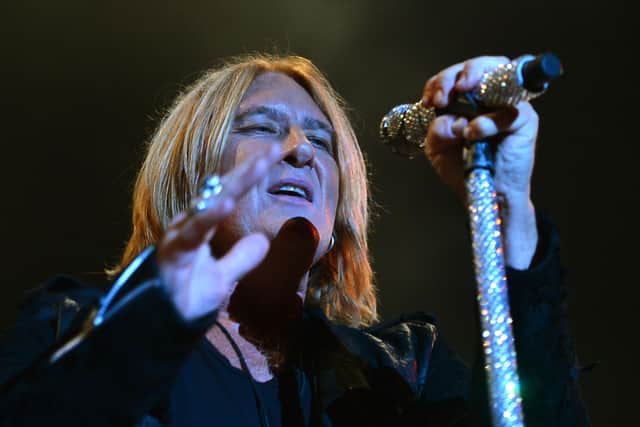 WEST HOLLYWOOD, CA - JUNE 06:  Def Leppard's  Joe Elliott performs at YouTube Presents Def Leppard At The House Of Blues at House of Blues Sunset Strip on June 6, 2012 in West Hollywood, California.  (Photo by Frazer Harrison/Getty Images)