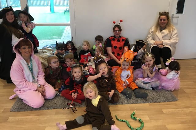 The children and the staff got involved in the World Book Day celebrations