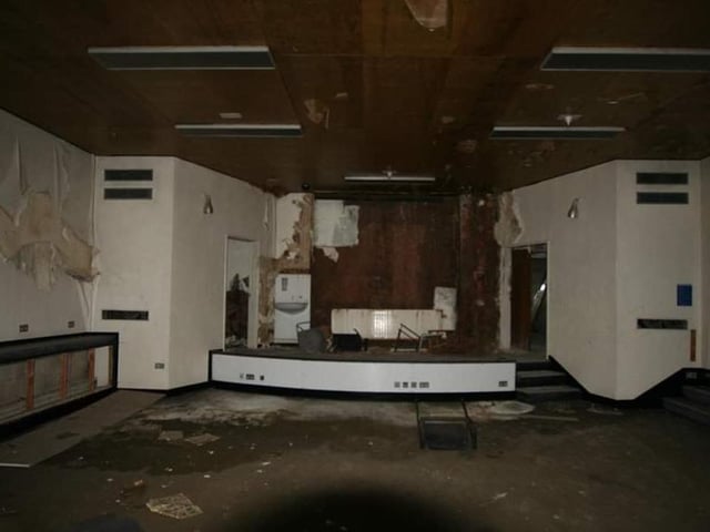 Possibly an old lecture theatre - do you recognise this part of the hospital?