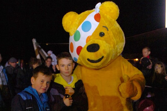 These children were having a great time with Pudsey on Children in Need Day in 2009. Does this bring back happy memories?