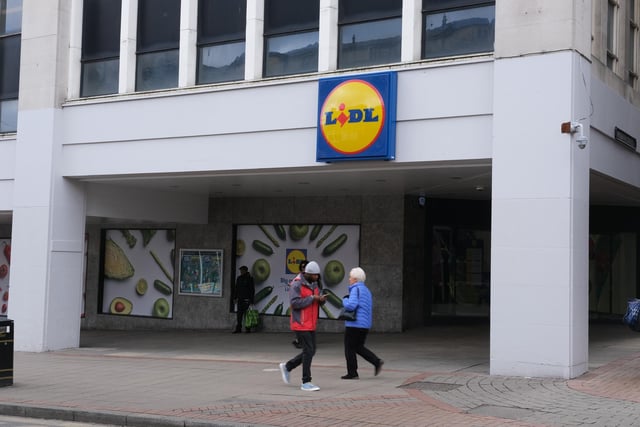 LIDL opens their new store on High Street in Sheffield