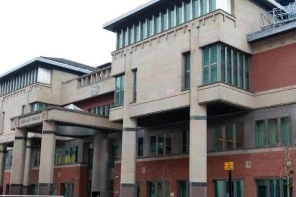 Pictured is Sheffield Crown Court which has been hosting Sheffield Magistrates' Court hearings during the coronavirus outbreak.