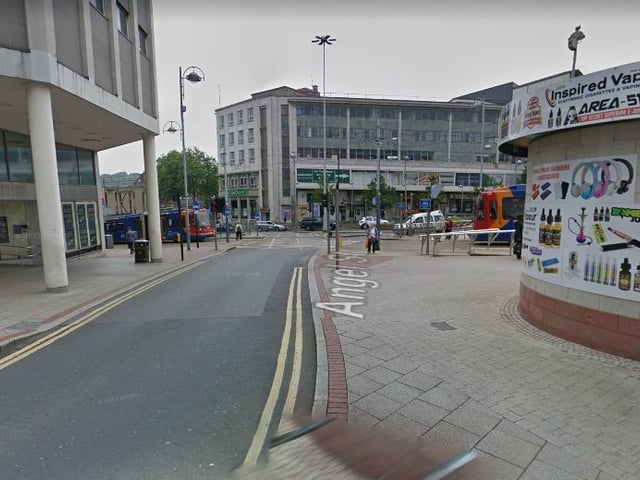 in the heart of Sheffield City centre, you could meet your 'angel' on Angel Street, close to the site of the old 'Hole in the Road'. PIcture: Google