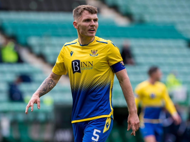 One of three non-Old Firm players selected. The Saints captain was a driving force as part of the back three. Defensively formidable and dependable.