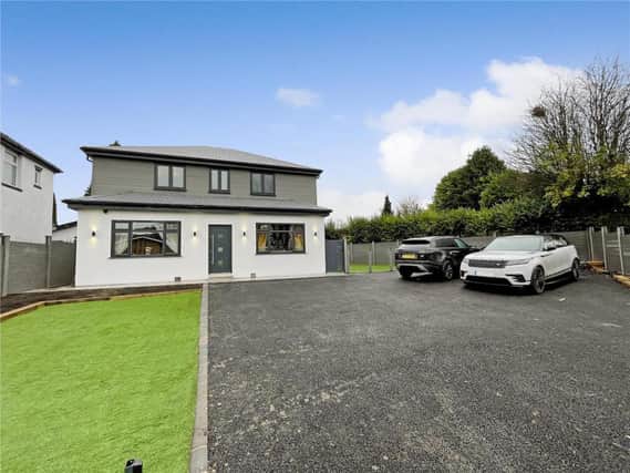 This stylish and contemporary, high specification detached home is on Wheel Lane in Grenoside village.