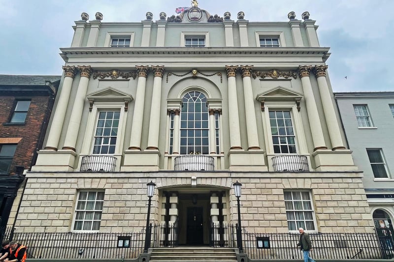 The Grade I listed building was designed in 1744 in the Palladian style by James Paine.