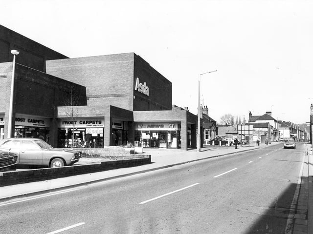 Station Road Shopping Centre, Chapeltown, Sheffield, on March 6, 1978