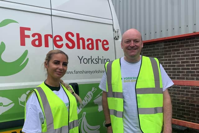 Colleagues from Yorkshire Building Society have helped to raise £475,000 to support FareShare's Building Skills for the Future programme.