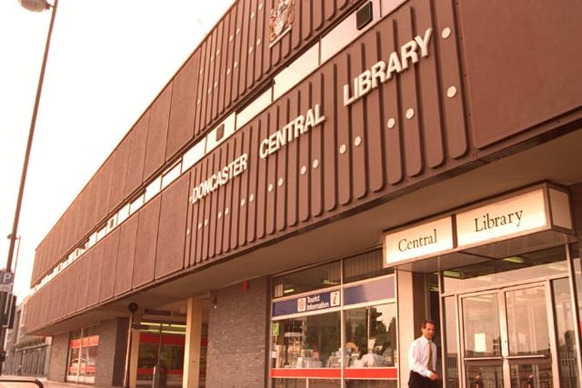 The outside of the library back in 1997.