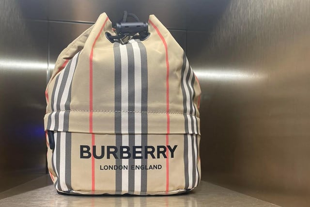 Burberry bags are also available to purchase at the new store