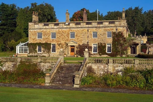 The 12-bedroom Blenkinsopp Estate, near Haltwhistle, Northumberland, is described as "a delightful rural Northumberland estate with a handsome house of high calibre at its centre".